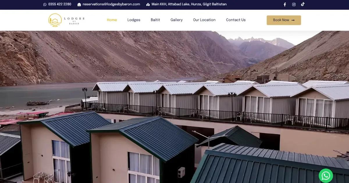 What facilities does hunza family resort provide?